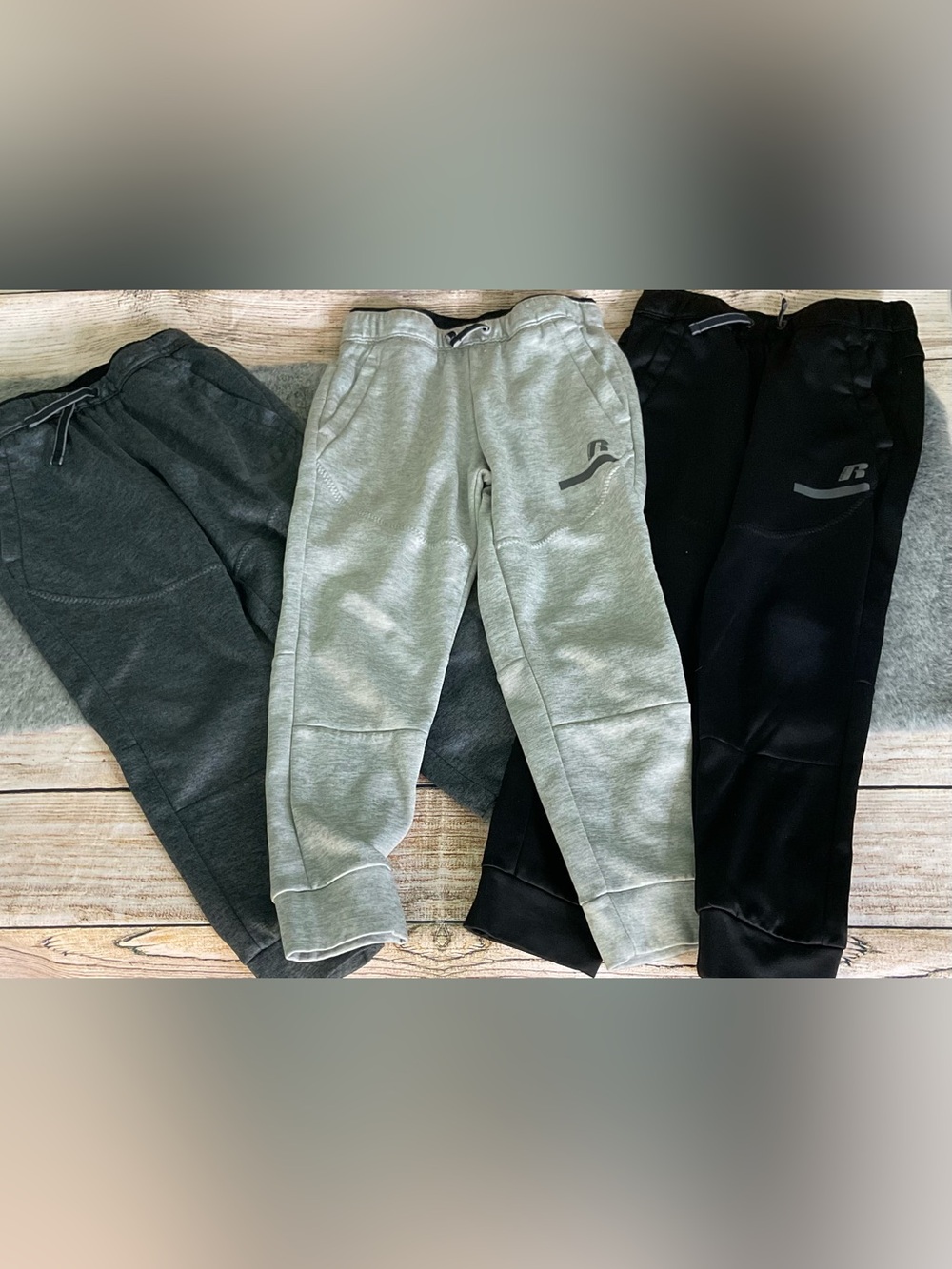 Kids Bundle 3 Piece Jogger Pants Lot Size 8